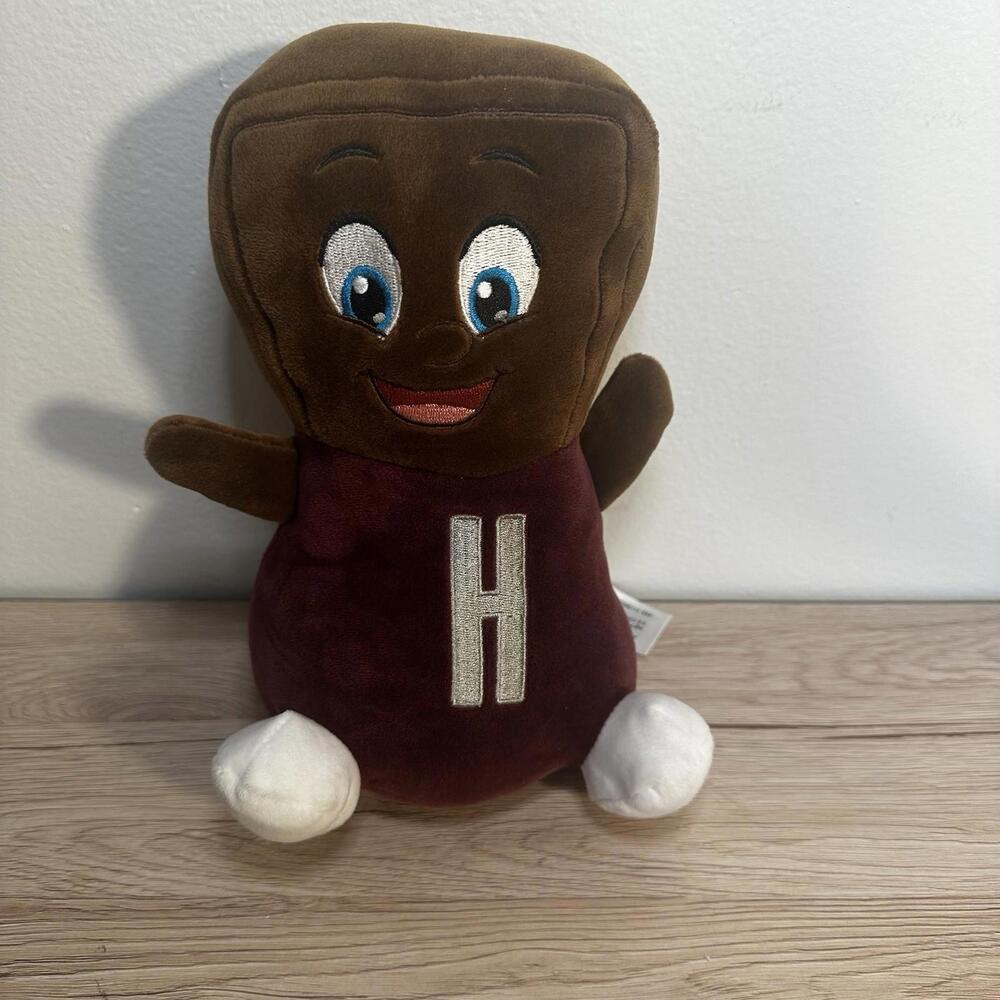 Hershey's Milk Chocolate 10" Stuffed Plush, Hershey Park, Candy Bar Mascot